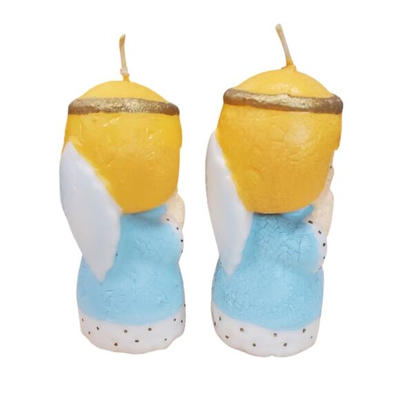 Vintage Angel Candles 1960s Beacon Hill and Co. (Set of 2), PRE-OWNED - Picture 2 of 4